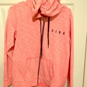 Pink hoodie